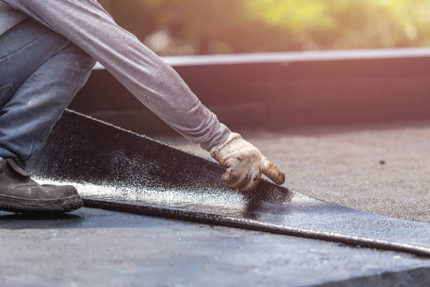 Professional Crawl Space Encapsulation technician working in Atglen, PA